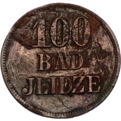 100 Heller Bad Jlidže, Notgeld