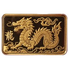 Bar - 5 Gram Gold - King Halim 2024 Year of The Dragon