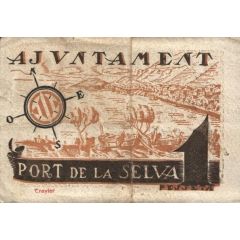1 Peseta Port de la Selva
