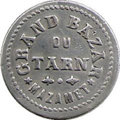 5 Centimes - Grand Bazar du Tarn - Mazamet