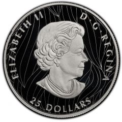 25 Dollars - Elizabeth II Proud Bald Eagle