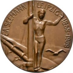 Medal - 50th anniversary of the Publisher E. A. Seemann
