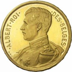100 Francs - Albert I French text, Pattern