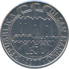 50 Lire Man`s aerial disinfestations