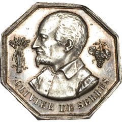 Token - Société d`agriculture Olivier de Serres, Hérault