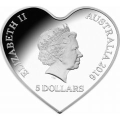 5 Dollars - Elizabeth II 4th Portrait - With Love