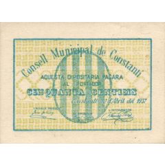 50 Céntimos Constantí