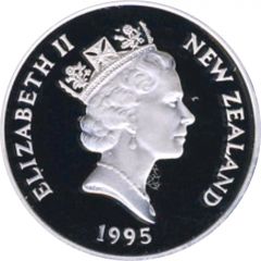 20 Cents - Elizabeth II 3rd portrait, Pukaki, Silver Piedfort