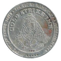 1 Dollar Gaming Token - Gold Strike Inn Boulder City, Nevada