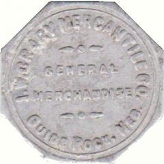 10 Cents - I.W. Crary Mercantile Company Guide Rock, Nebraska