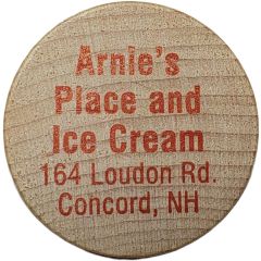 1 Soft Serve Cone - Arnie`s Place Concord, New Hampshire