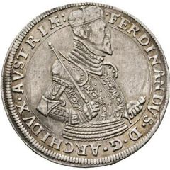 1 Thaler - Ferdinand II of Tyrol Hall
