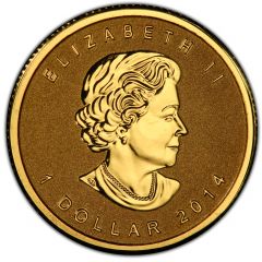 1 Dollar - Elizabeth II Incused GML fractionnal set, 1/20 oz