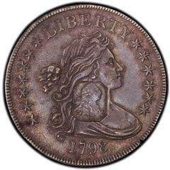 1 Dollar - George III Type II countermark, octagonal