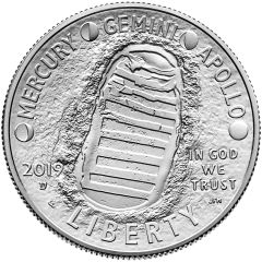 1/2 Dollar 50th Anniversary of Apollo 11