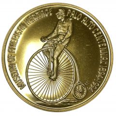 Medal - Museum of American Heritage Centennial, Peninsula Coin Club
