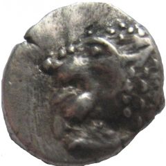 Obol - Hecatomnus Caria satrapy - `Ἑκατόμνος`
