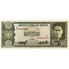 10 Pesos Bolivianos