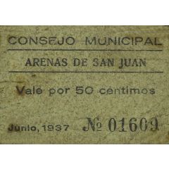 50 Céntimos Arenas de San Juan