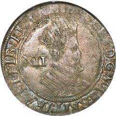 1 Shilling - James I 2nd issue, 4th bust