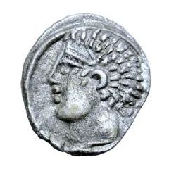 Silver 1 As Male head series I: facing left