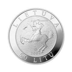 50 Litų 475th Anniversary of the First Statute of Lithuania