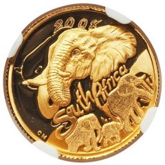 10 Rand - 1/10 Ounce Natura - Elephant