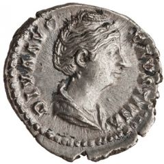 Denarius - Faustina the Elder AETERNITAS, Venus