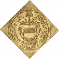 11/2 Ducat Klippe, Siege coinage