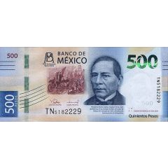500 Pesos 100th Anniversary of the Bank of Mexico