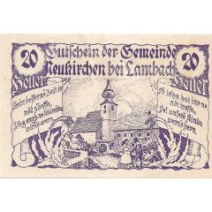 20 Heller Neukirchen bei Lambach