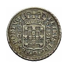 1/2 Cruzado/12 Vinténs - Pedro II Porto mint