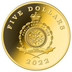 5 Dollars - Elizabeth II Gray Wolf