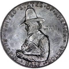 1/2 Dollar Pilgrim Tercentenary