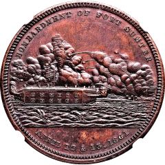 Dollar - Bombardment of Fort Sumter Type II