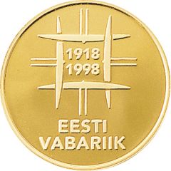 500 Krooni 80th Anniversary of Nation