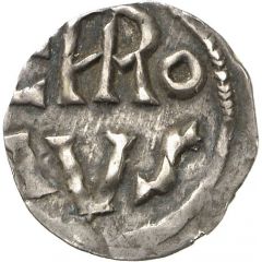 Denier - Charlemagne Avranches mint