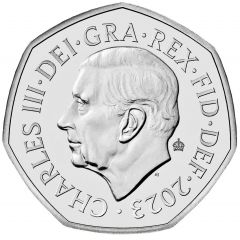 50 Pence - Charles III Atlantic Salmon