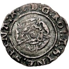 1 Penny - Edward VI 3rd period, York mint