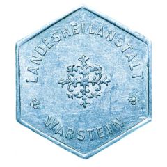 100 Pfennig, Landesheilanstalt Warstein Warstein, district of Soest, in North Rhine-Westphalia, Germany