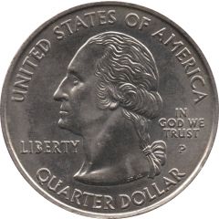 1/4 Dollar `Washington Quarter` Maine