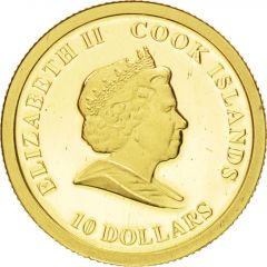 10 Dollars - Elizabeth II Apollo 11