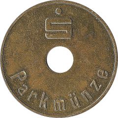 Parking Token - Parkmünze S