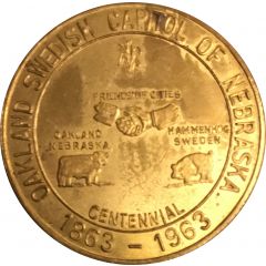 50 Cents - Oakland, Nebraska Oakland Centennial