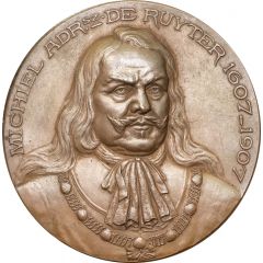 Medal - Tercentenary of admiral Michiel de Ruyter