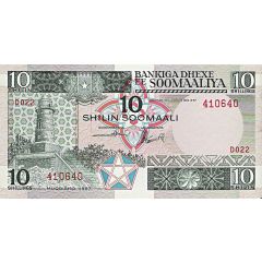 10 Shilin / 10 Shillings