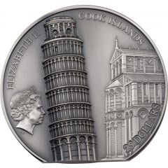 25 Dollars - Elizabeth II Leaning Tower of Pisa