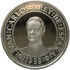 500 Pesetas - Juan Carlos I Maya sculpture