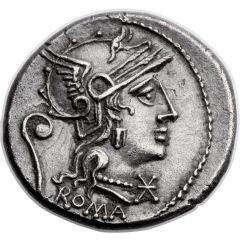 Denarius Servilia: Gaius Servilius Vatia, ROMA / C•SERVEIL