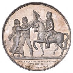 Medal - George III Battle of Salamanca, silver